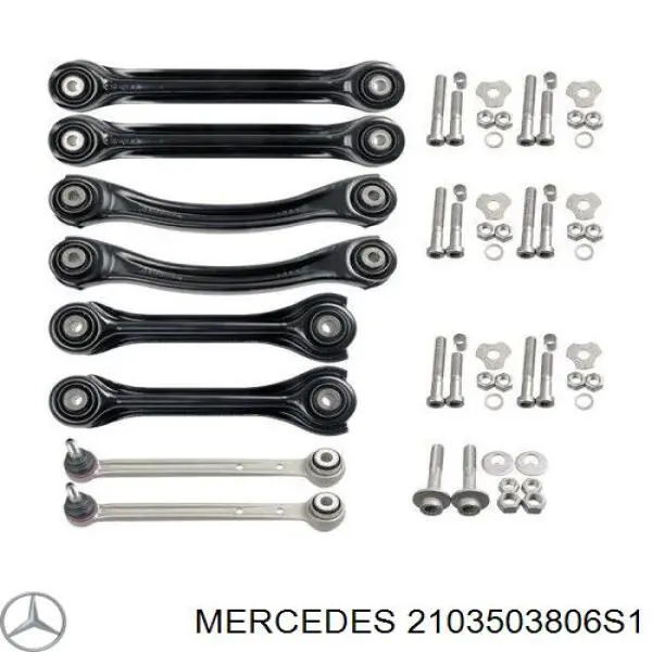 2103503806S1 Mercedes kit para brazo suspension trasera