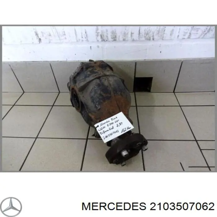 2103507062 Mercedes diferencial eje trasero