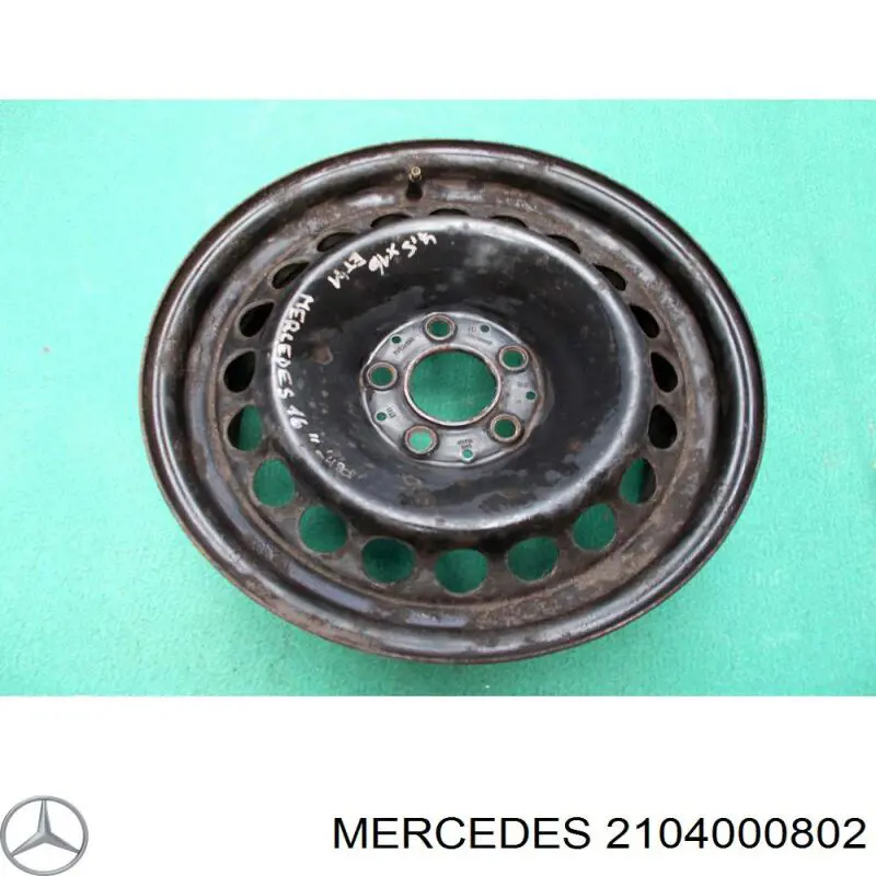 Ruedas De Acero (Estampado) Mercedes A2104000802 precio, desde 53,72 EUR
