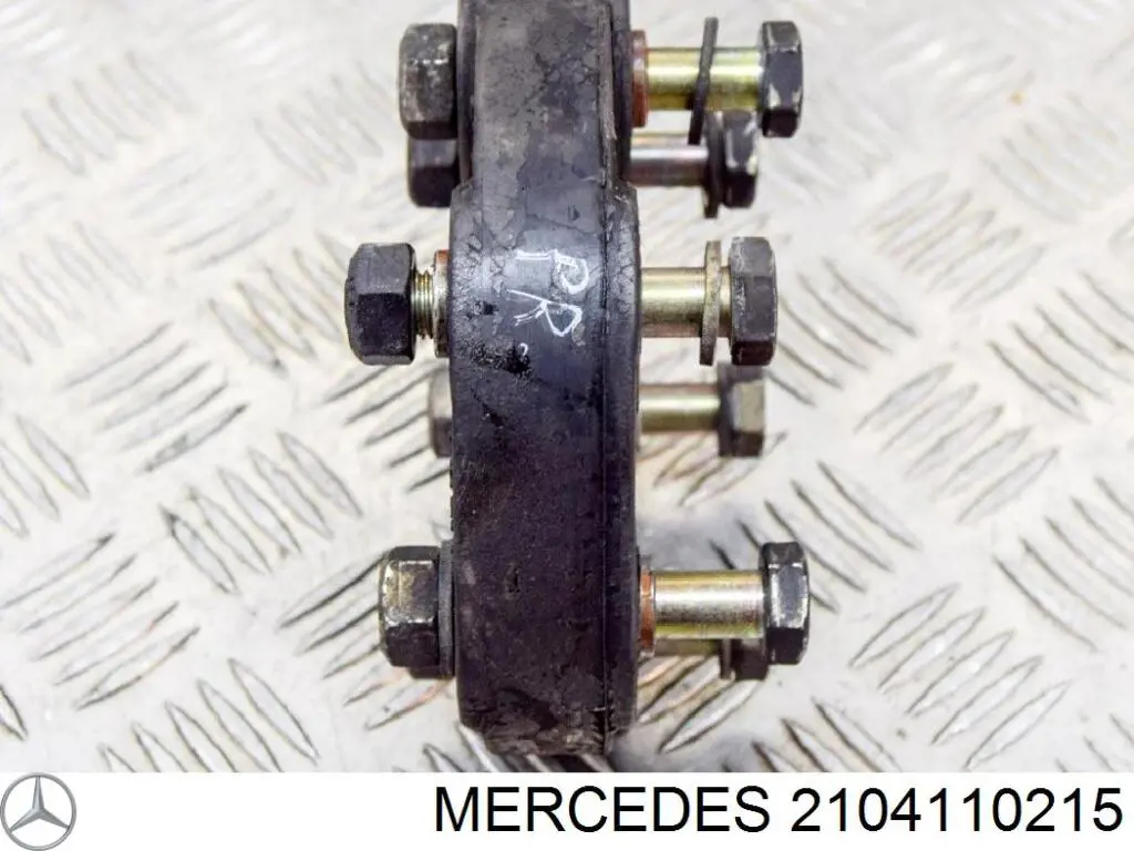 Acoplamiento elástico del cardán delantero/trasero 2104110215 Mercedes