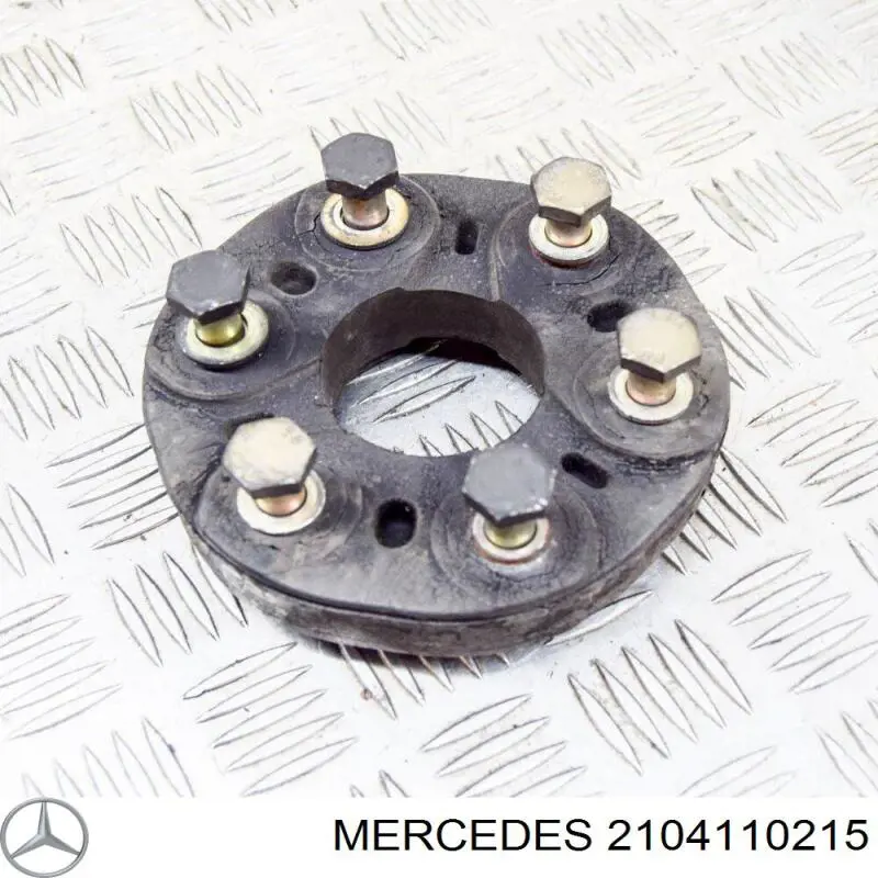 Acoplamiento elástico del cardán delantero/trasero Mercedes 2104110215