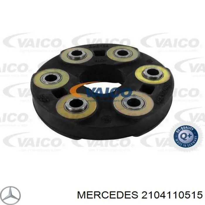 Comprar 2104110515 Mercedes Acoplamiento elástico del cardán delantero/trasero