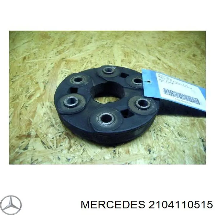 Acoplamiento elástico del cardán delantero/trasero 2104110515 Mercedes