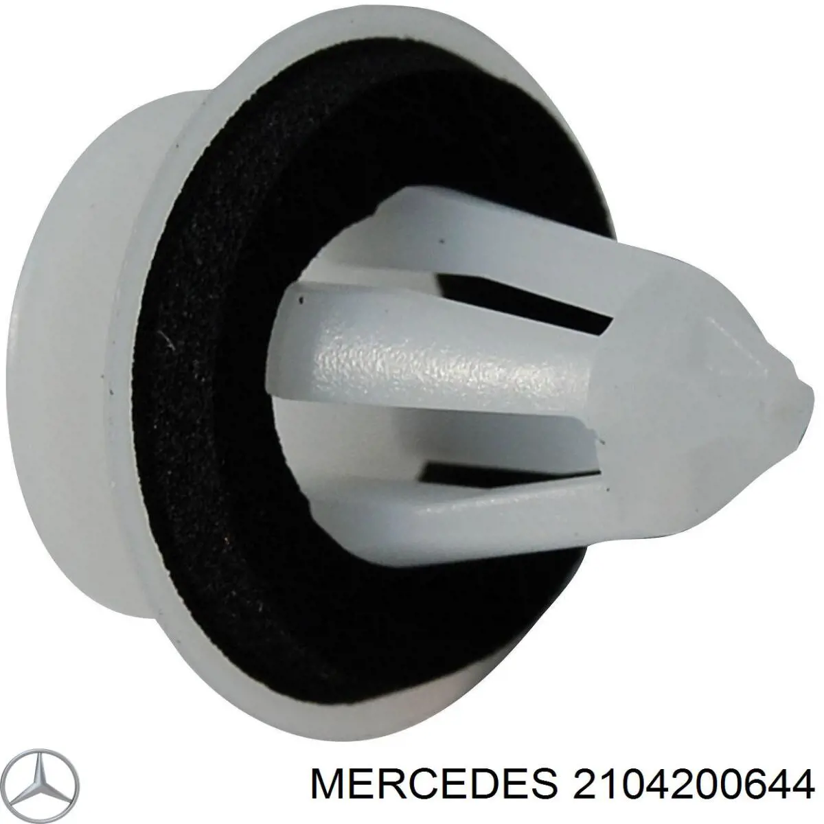 2104200644 Mercedes chapa protectora contra salpicaduras, disco de freno trasero izquierdo