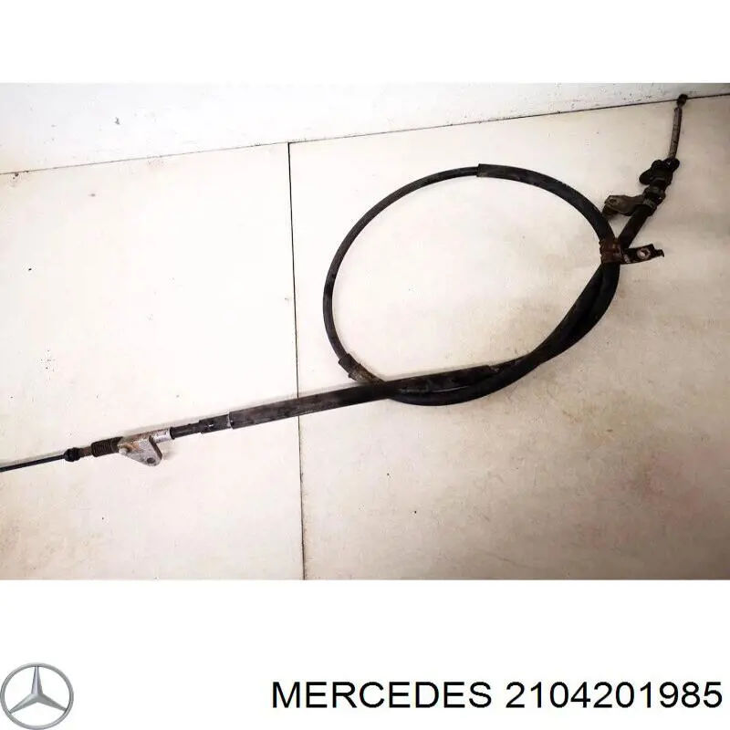 2104201985 Mercedes cable de freno de mano delantero