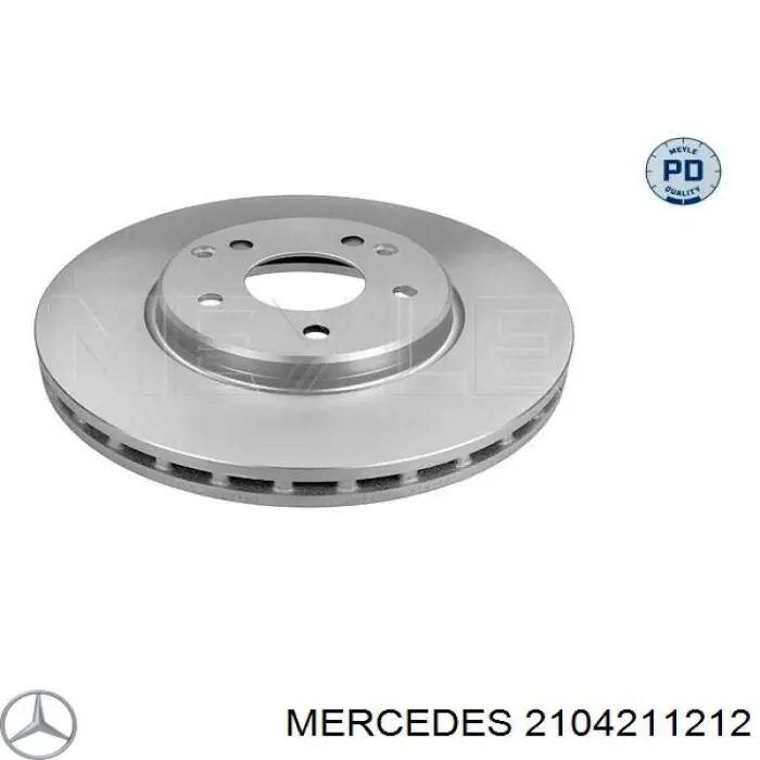 Frenos delanteros Mercedes 2104211212 precio, desde 49,87 EUR