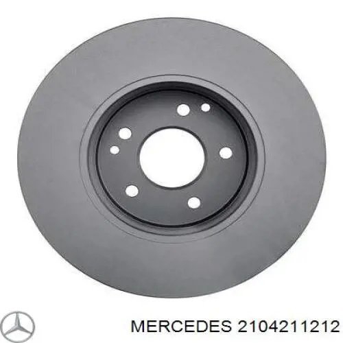 Frenos delanteros Mercedes 2104211212 precio, desde 49,87 EUR