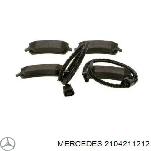 Comprar 2104211212 Mercedes Freno de disco delantero