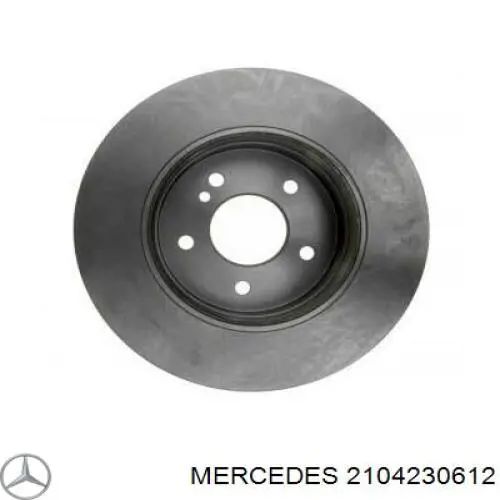 Comprar 2104230612 Mercedes Disco de freno trasero