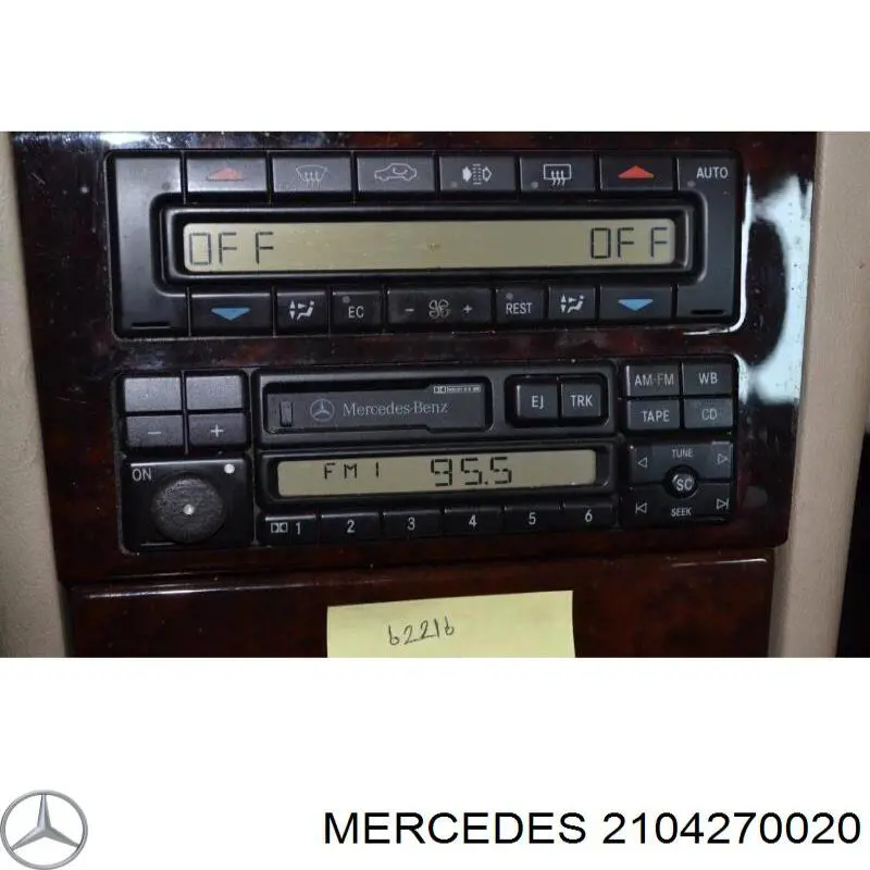 2104270020 Mercedes manilla de freno de mano