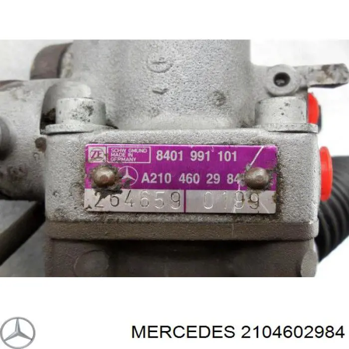 Caja de dirección Mercedes 210460250080
