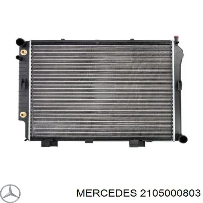 2105000803 Mercedes radiador
