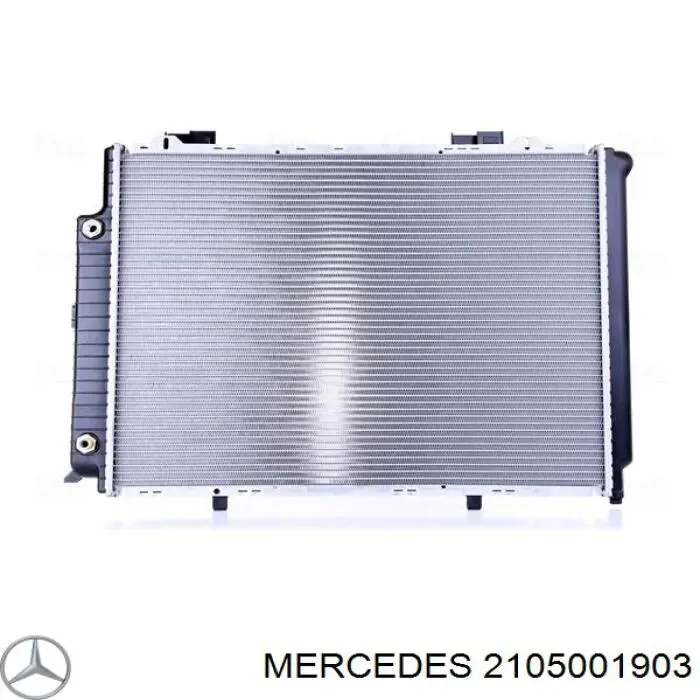 2105001903 Mercedes radiador