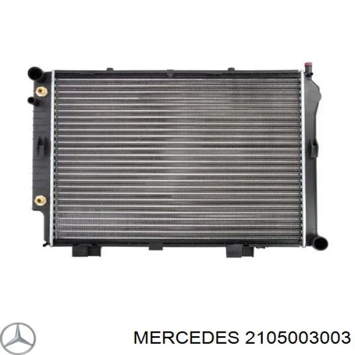 2105003003 Mercedes radiador