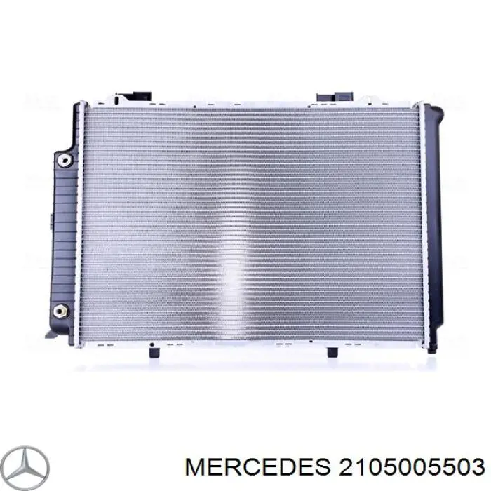 2105005503 Mercedes radiador