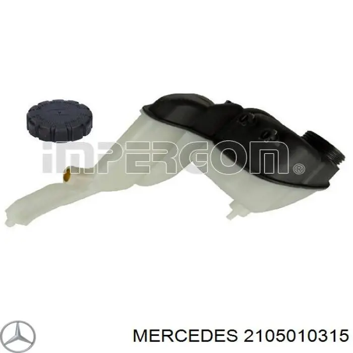 2105010315 Mercedes tapón, depósito de refrigerante