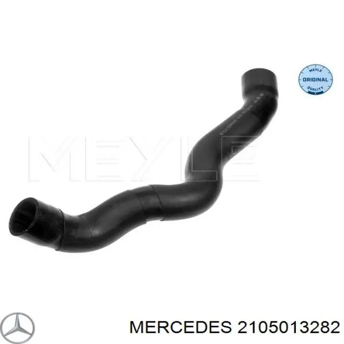 2105013282 Mercedes manguera refrigerante para radiador inferiora