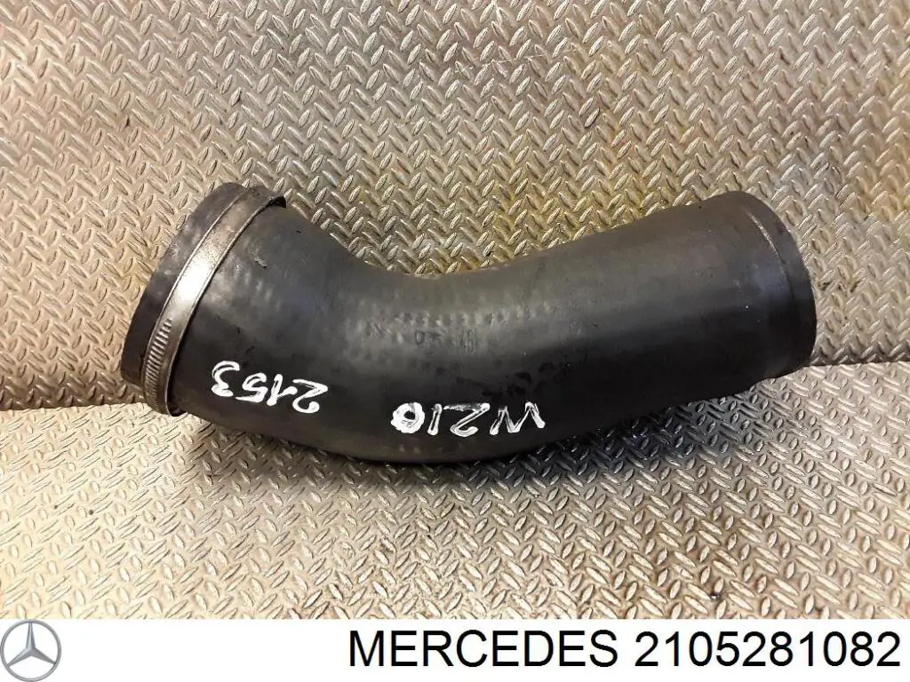 A2105281082 Mercedes tubo flexible de aire de sobrealimentación superior izquierdo