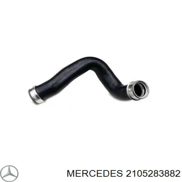 2105283882 Mercedes tubo flexible de aire de sobrealimentación derecho