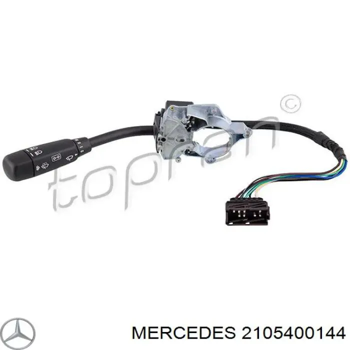 Conmutador izquierdo de la columna de dirección 2105400144 Mercedes