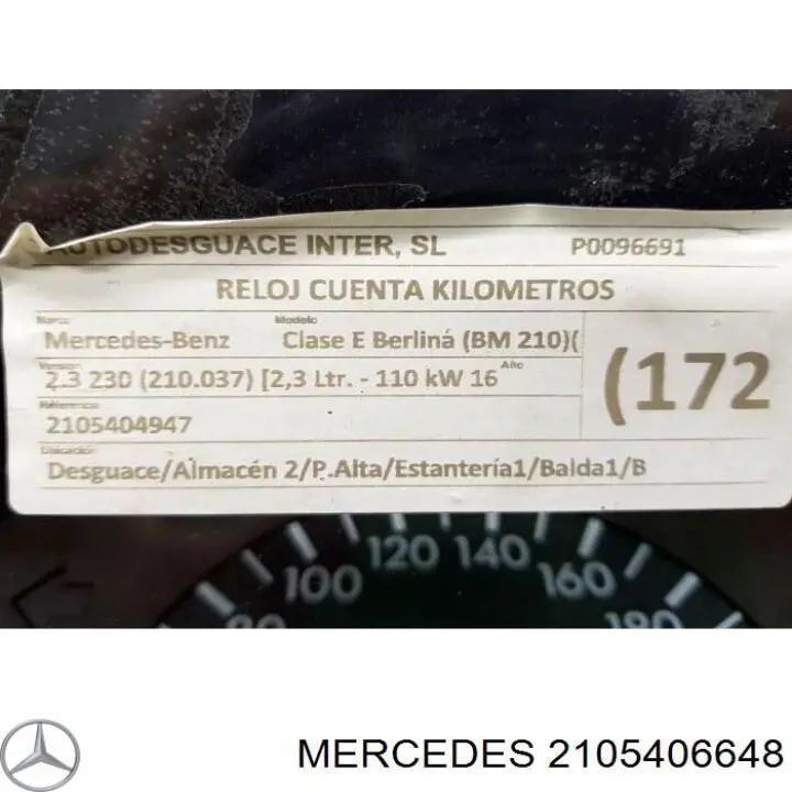 2105406648 Mercedes