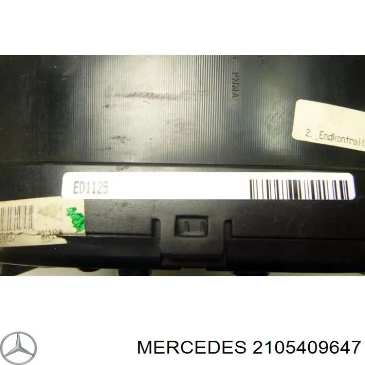 Cuadro instrumentos 2105409647 Mercedes