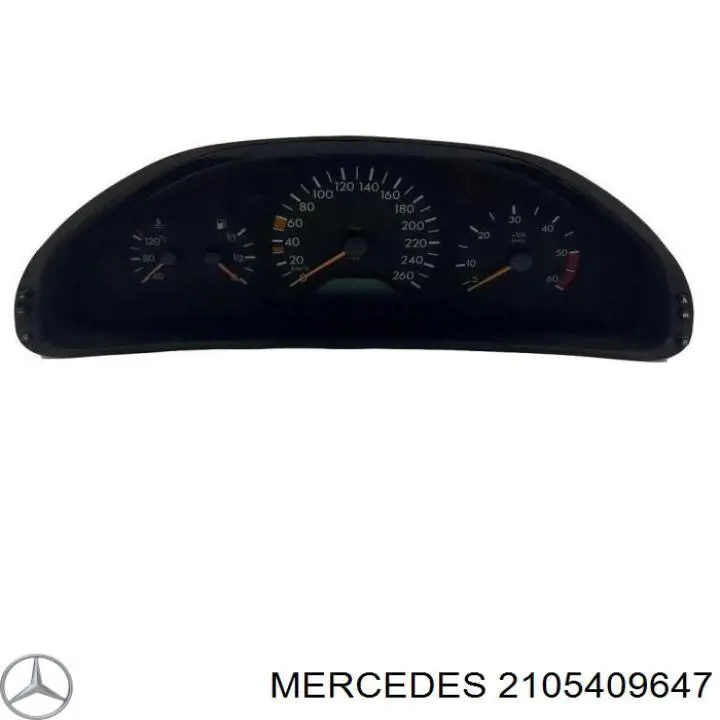 2105409647 Mercedes tablero de instrumentos (panel de instrumentos)