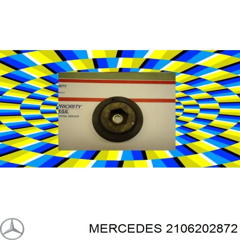 A2106202872 Mercedes soporte de radiador derecha (panel de montaje para foco)