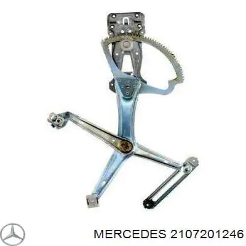 2107201246 Mercedes mecanismo de elevalunas, puerta delantera derecha
