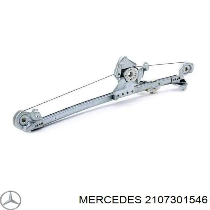 Mecanismo de elevalunas de la puerta trasera izquierda 2107301546 Mercedes