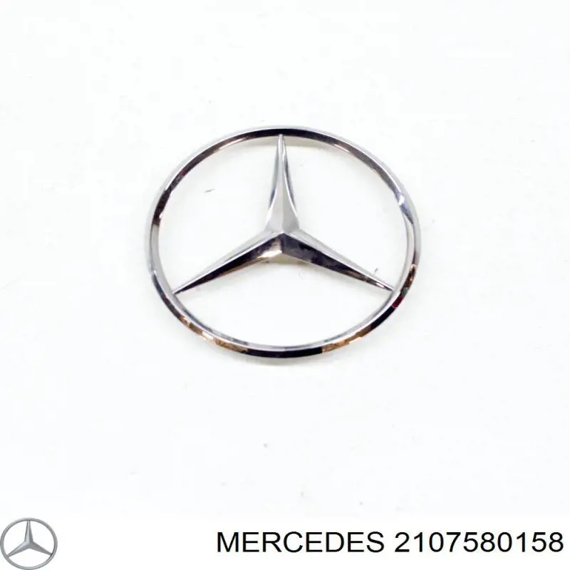 2107580158 Mercedes emblema de tapa de maletero