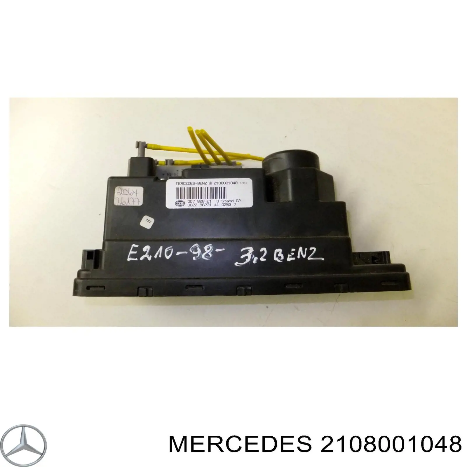 Bomba neumática de la carrocería 2108001048 Mercedes