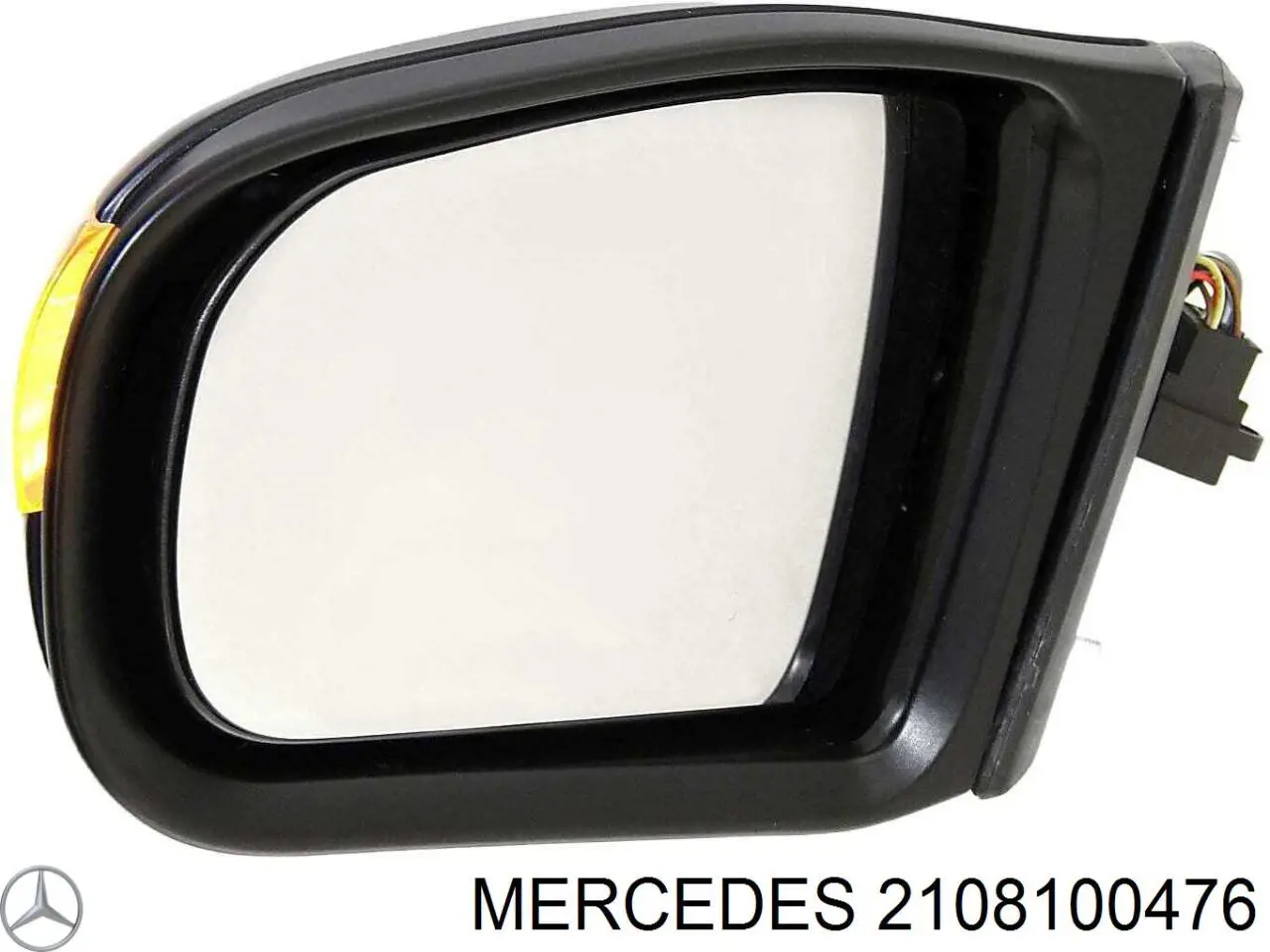 2108100476 Mercedes espejo retrovisor derecho