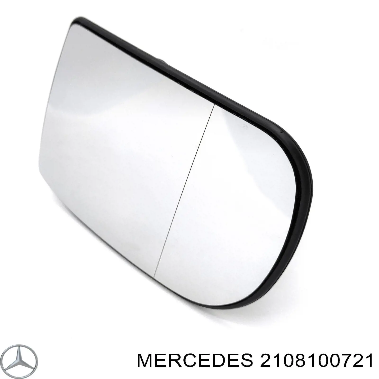 Cristal de espejo retrovisor exterior izquierdo Mercedes 2108100721 precio, desde 16,27 EUR
