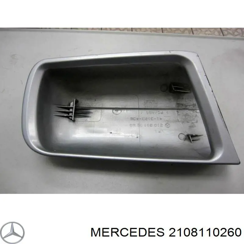 Superposicion(Cubierta) De Espejo Retrovisor Derecho para Mercedes C (S202)