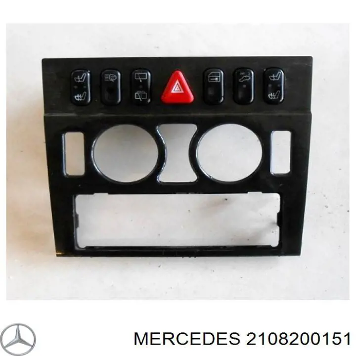 Comprar 2108200151 Mercedes Botón de encendido de calefacción del asiento