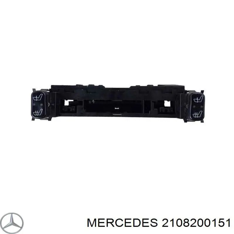 Botón de encendido de calefacción del asiento Mercedes 2108200151 precio, desde 39,20 EUR