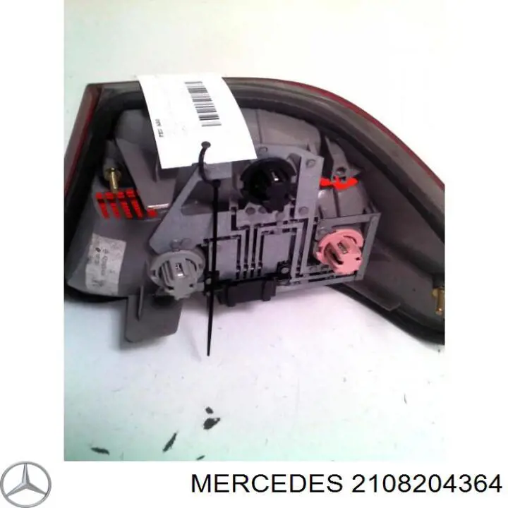2108204364 Mercedes piloto trasero exterior izquierdo