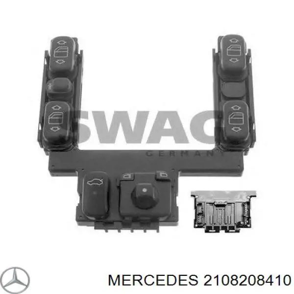 Comprar 2108208410 Mercedes Unidad de control de elevalunas de la consola central