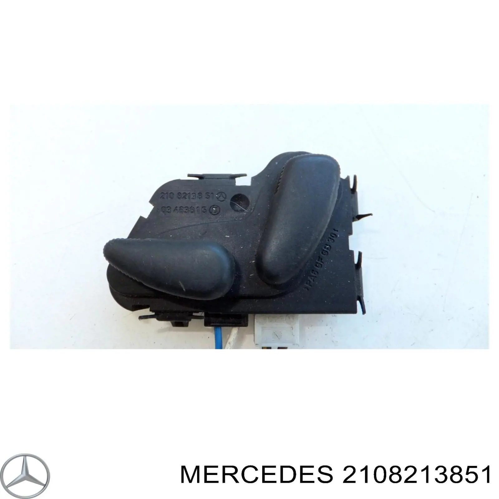 2108213851 Mercedes boton de ajuste de asiento bloque derecho