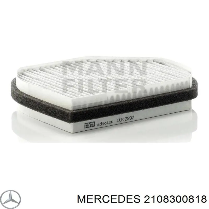 2108300818 Mercedes filtro habitáculo