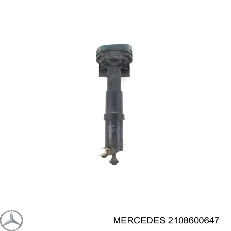 2108600647 Mercedes tobera de agua regadora, lavado de faros, delantera derecha