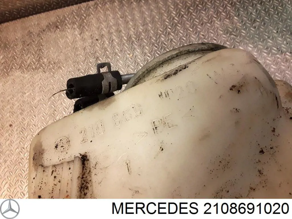 2108691020 Mercedes depósito de agua del limpiaparabrisas