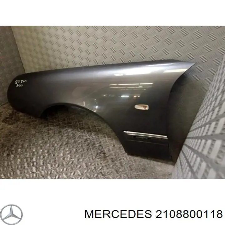 Guardabarros delantero izquierdo para Mercedes E (S210)