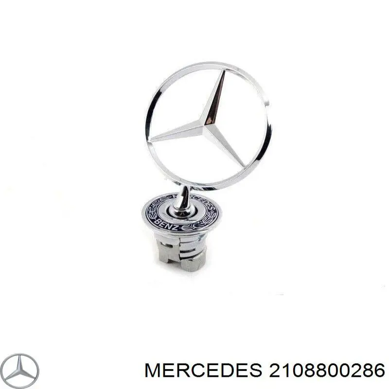 2108800286 Mercedes emblema de capó