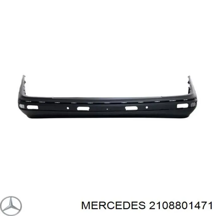 2108801471 Mercedes parachoques trasero