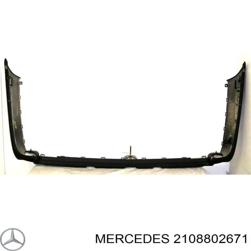 Paragolpes trasero Mercedes E S210