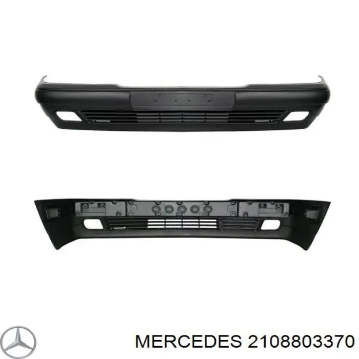 2108803370 Mercedes paragolpes delantero