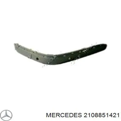 2108851421 Mercedes listón embellecedor/protector, parachoques delantero derecho