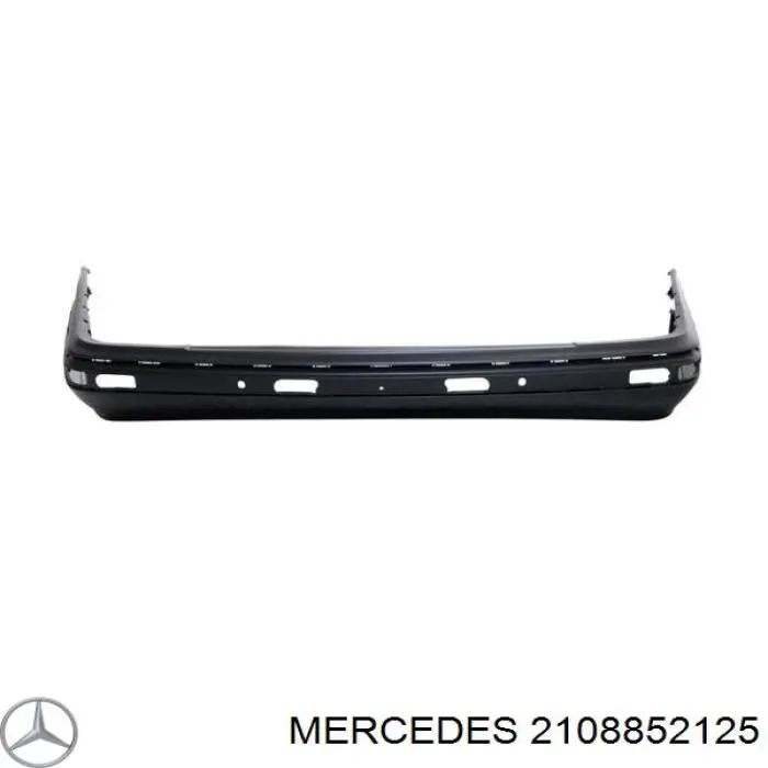 2108852125 Mercedes parachoques trasero